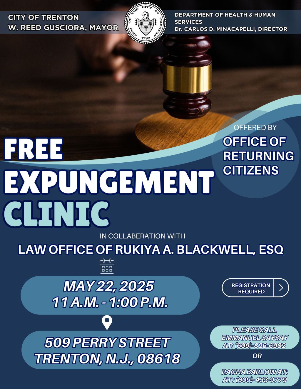 Free Expungement Clinic - English