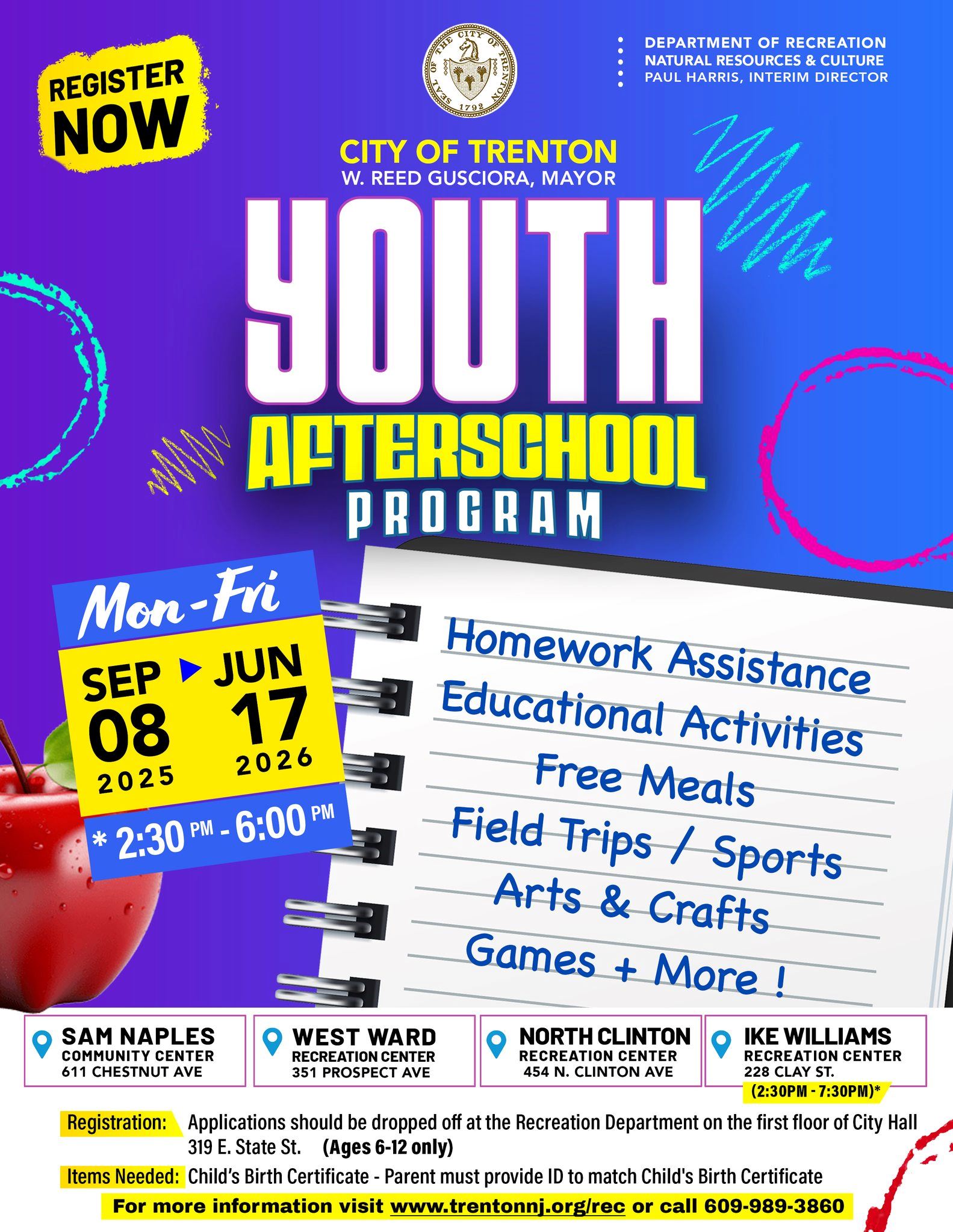 Youth Afterschool Program - Fall Edition